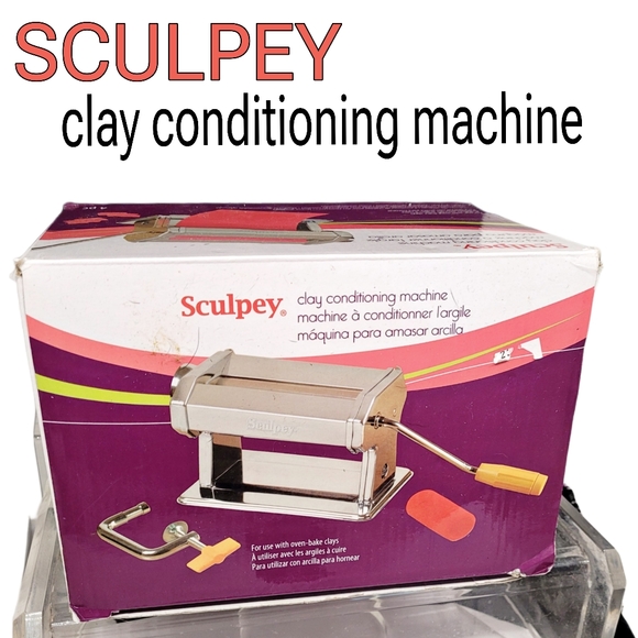 sculpey Office Sculpey Polymer Clay Conditioning Rolling Machine